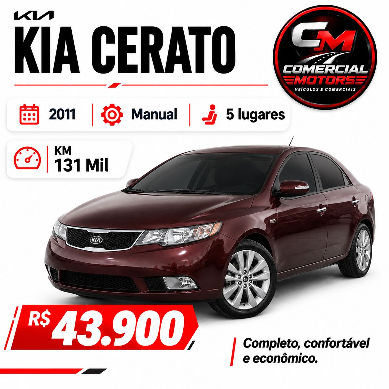 Kia CERATO SX3 1.6 16V Manual 2011