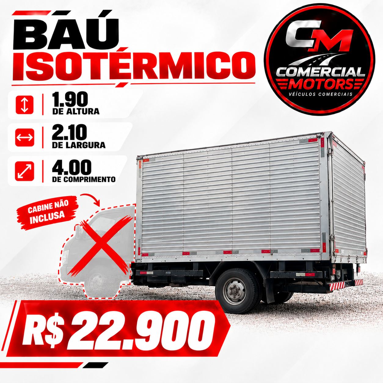 BAÚ ISOTÉRMICO 2010