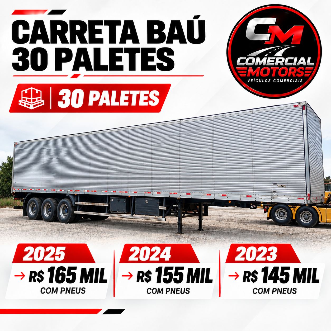 BAÚ 30 PALETES 2020